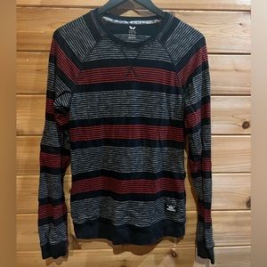 Shaun White Striped Long Sleeve Tee Shirt Boys Extra Large